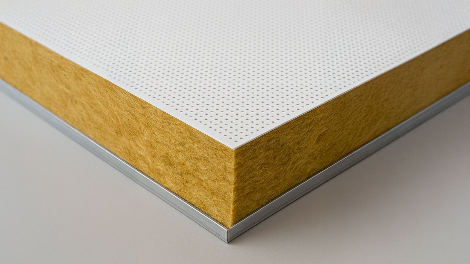 lana de roca placa acustica