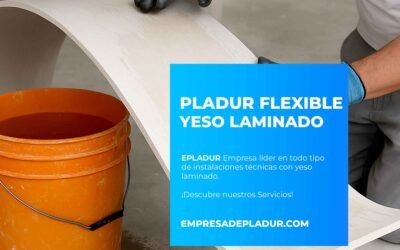 Placas de pladur flexibles