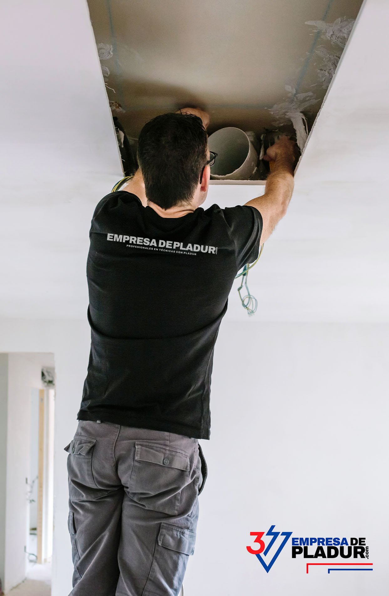 instalacion techo de escayola